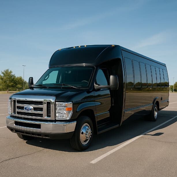 Arvada Shuttle Bus Rentals 18 Passenger Shuttle Bus