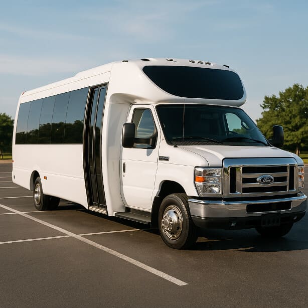 Arvada Shuttle Bus Rentals 20 Passenger Shuttle Bus