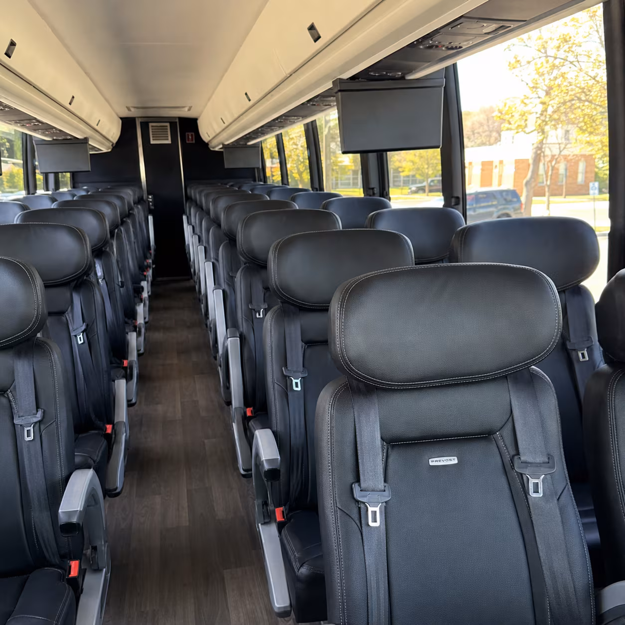 arvada charter bus services inside